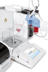 Application, Lab Weighing, Cubis, Hamilton Dispenser, Density meter, Liquid dosage