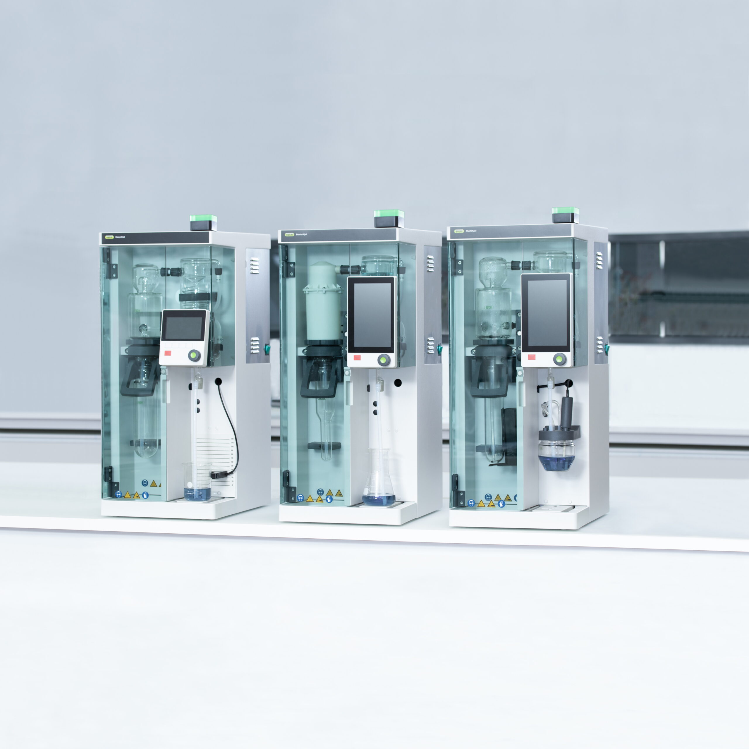 Soluzioni BUCHI per l'industria agro-alimentare