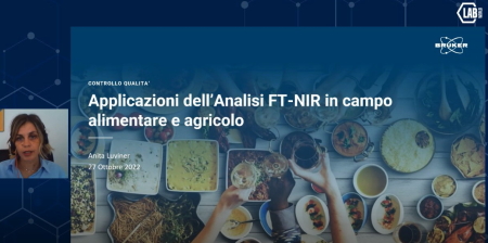 FT-NIR in campo alimentare ed agricolo nel webinar Bruker