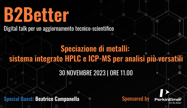 B2Better PerkinElmer speciazione di metalli